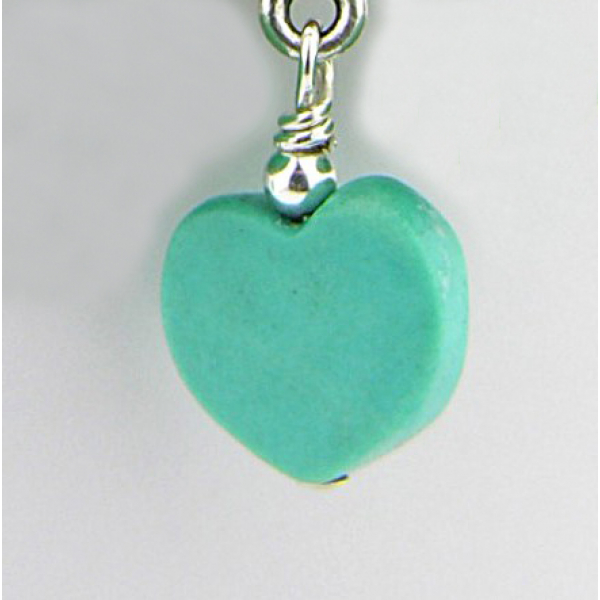 Turquoise heart option