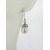 Artisan made sterling petal earrings with AAA white freshwater pearls
