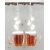 Beer and Bubbles Earrings - handmade artisan sterling silver dangle beer mug amb