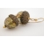 Golden Acorn Earrings Handmade earrings with golden Czech glass acorn gold fill fall autumn