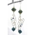Jeweled Fishnet Earrings Handmade ocean fishnet sterling silver earrings lapis apatite lampwork pearls