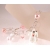 White Dog and Pink Glass Charm Bracelet Handmade dog charm bracelet in white pink sterling silver crystal glass pearl