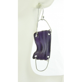 Purple enamel surgical mask covid19 medical RN MD PA copper