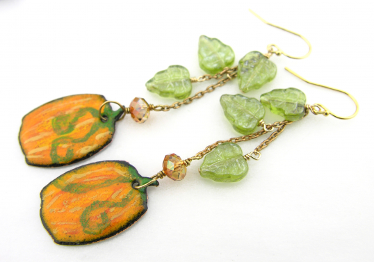 Pumpkin Patch Earrings Pumpkin Patch Earrings