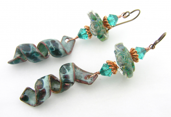 Teal Waters Earrings Teal Waters Earrings