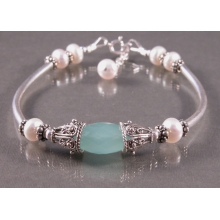 Aqua Chalcedony Pearl Bangle angle.jpg