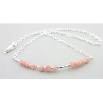 BREATHE Morse Code Necklace