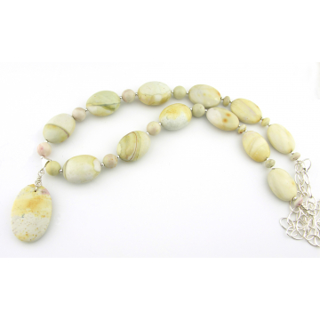 Softly Spoken Necklace (and earrings)