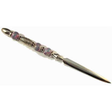 Lavendar and Silver Letter Opener